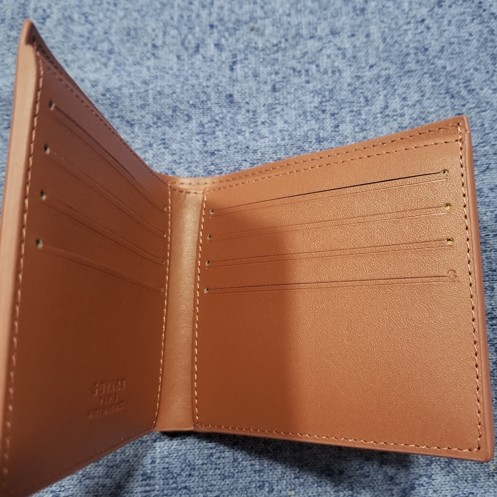 Goyard Tan Leather Card Holder